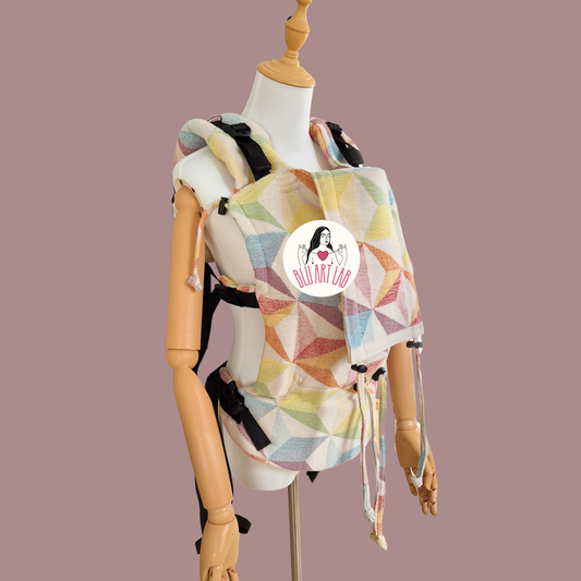 Marsupio Linea ibisco wrap conversion didymos