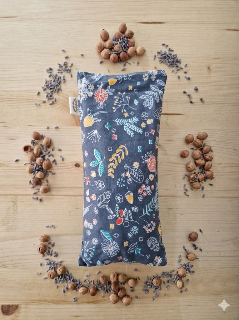 Cuscini caldo freddo semi di ciliegia e lavanda