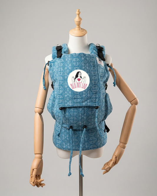 Marsupio linea ibisco wrap conversion Didymos Mystic hemp