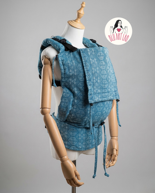 Marsupio linea ibisco wrap conversion Didymos Mystic hemp