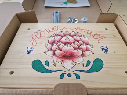 Pressa per fiori " Crea e Impara"