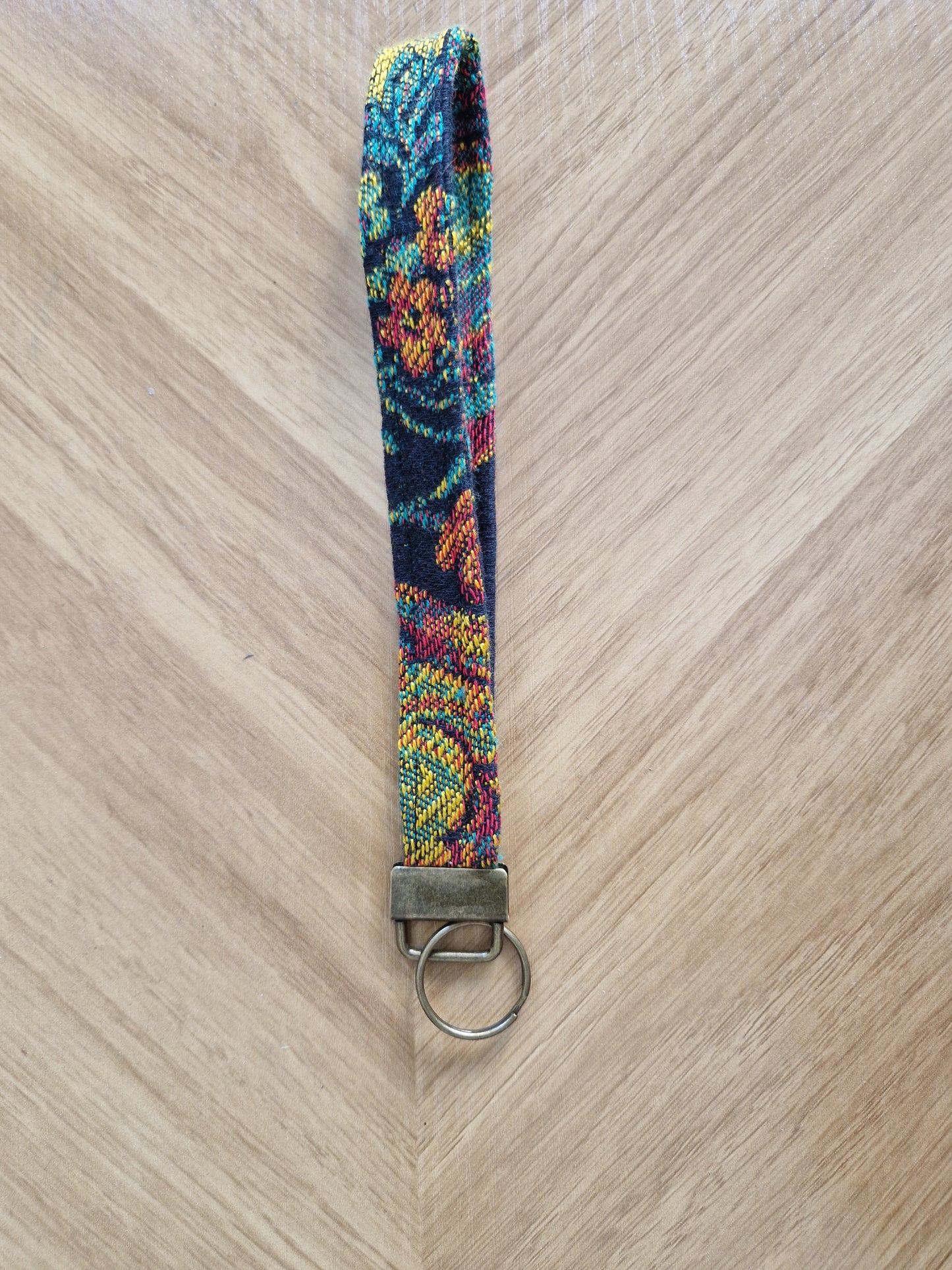 porta chiavi in scrap
