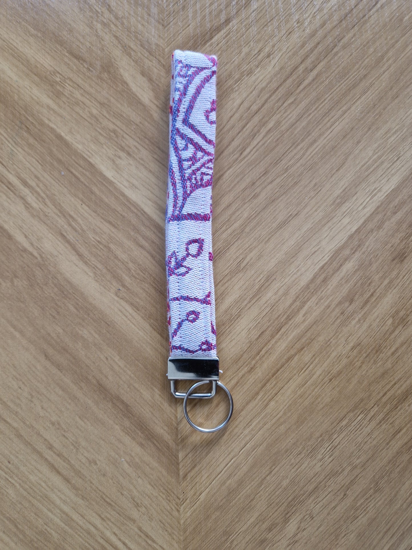 porta chiavi in scrap