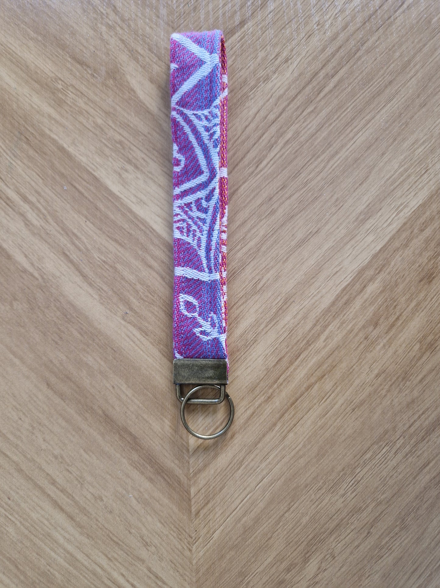 porta chiavi in scrap