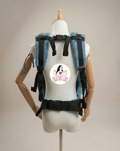 Marsupio linea ibisco wrap conversion Didymos Mystic hemp