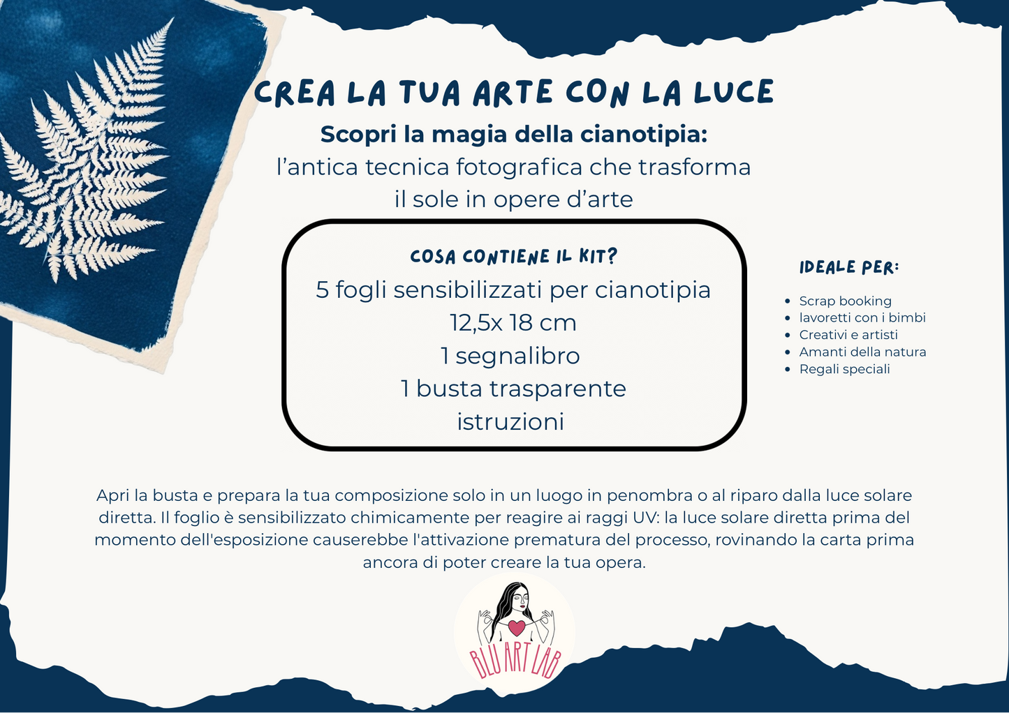 Kit cianotipia