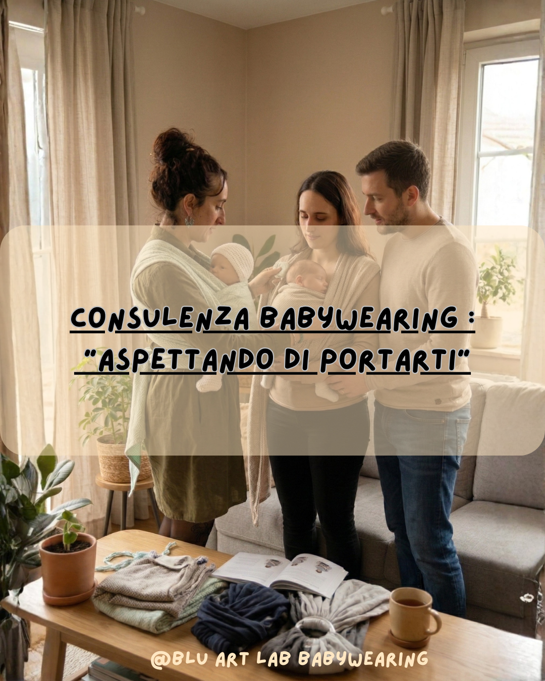 Consulenza babywearing " aspettando di portarti"