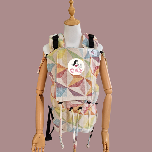 Marsupio Linea ibisco wrap conversion didymos