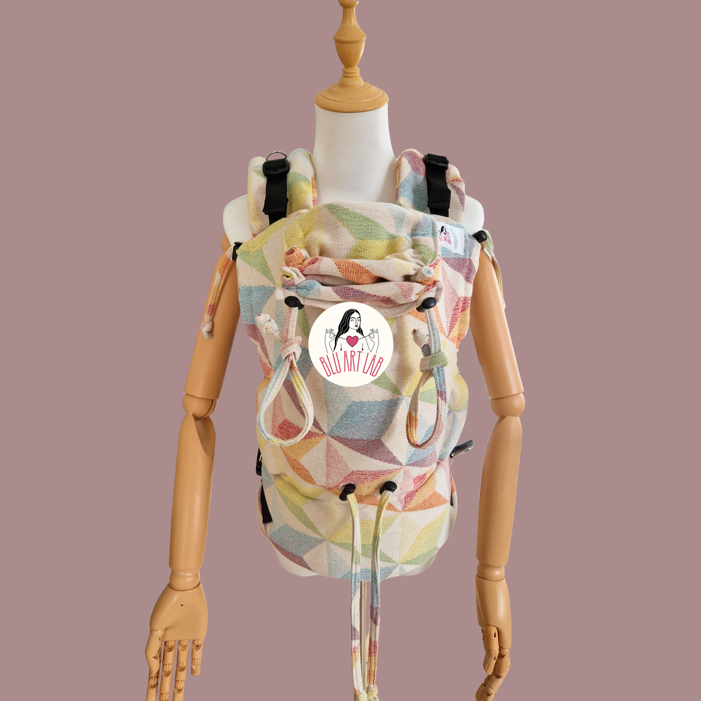 Marsupio Linea ibisco wrap conversion didymos