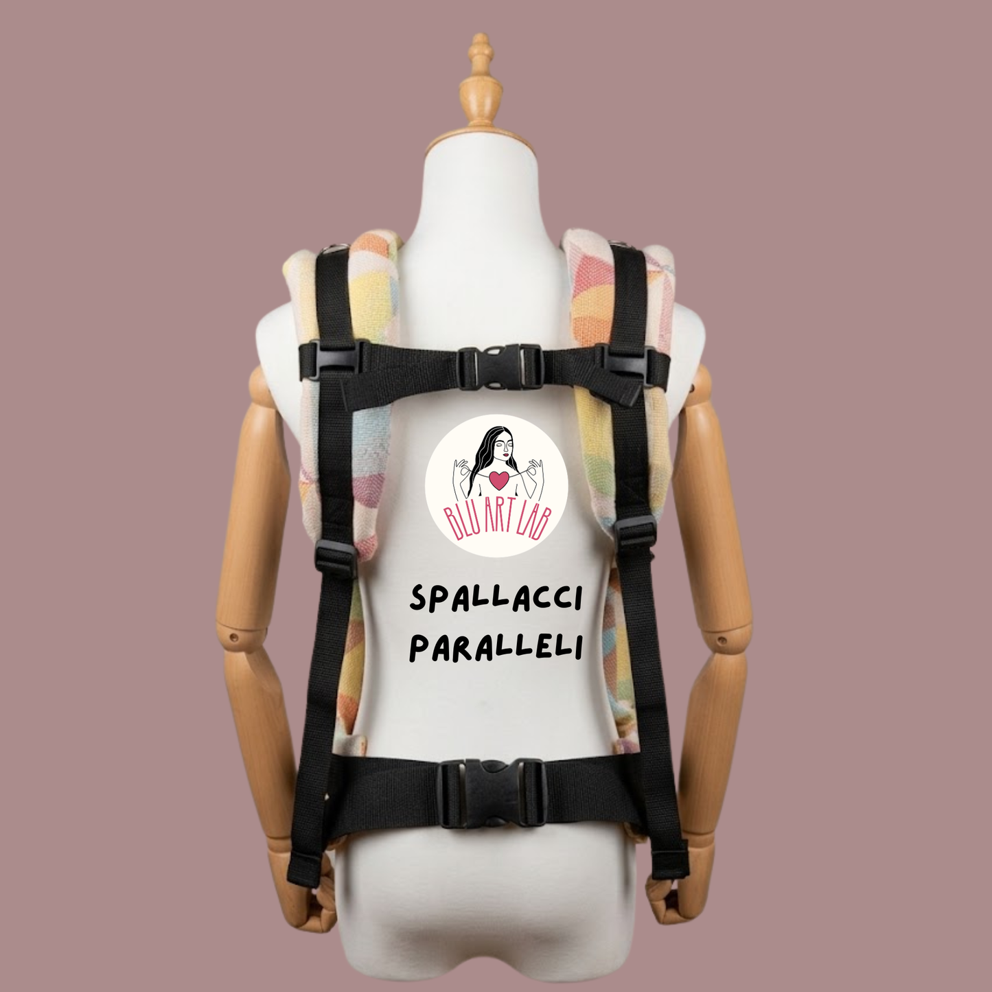 Marsupio Linea ibisco wrap conversion didymos