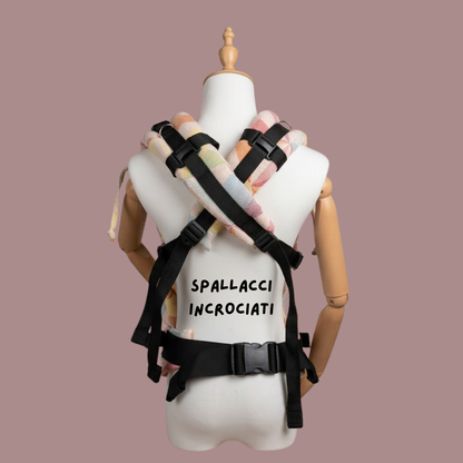 Marsupio Linea ibisco wrap conversion didymos