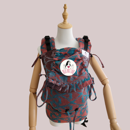 Marsupio linea ibisco (toddler) wrap conversion Yaro