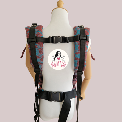 Marsupio linea ibisco (toddler) wrap conversion Yaro
